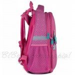 FRAME SCHOOL BACKPACK KITE EDUCATION FRENCH DREAMS, FOR GIRLS, PINK, 5-7 CLASSES - image-1
